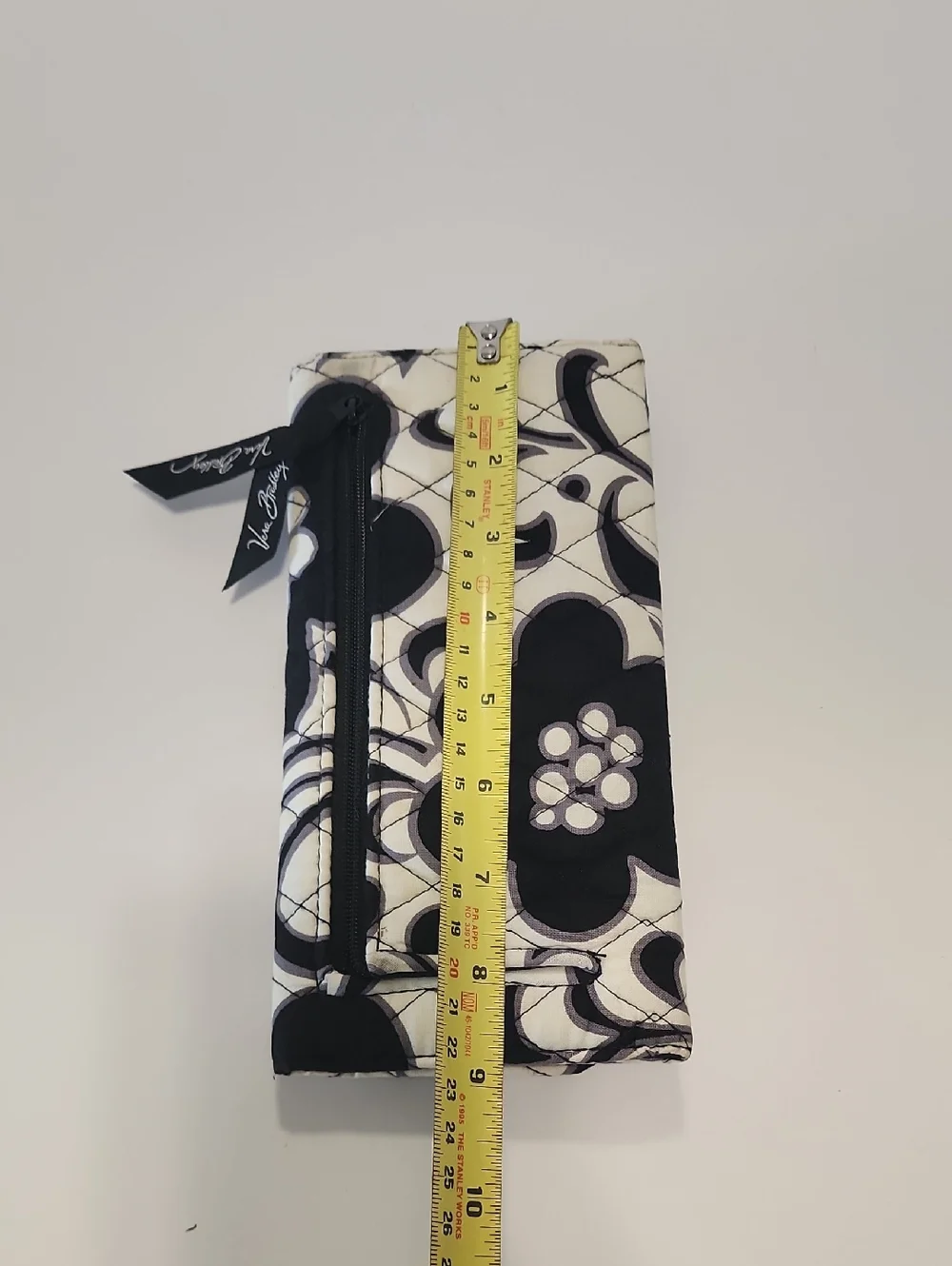 Vera Bradley Black and White Quilted Wallet - Picture 3 of 5